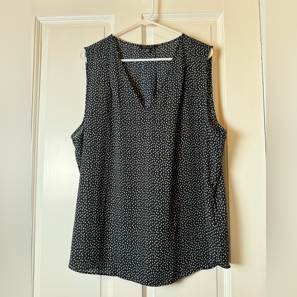 Navy and white shirt from Banana Republic, size XXL